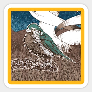 Sparrow Sticker